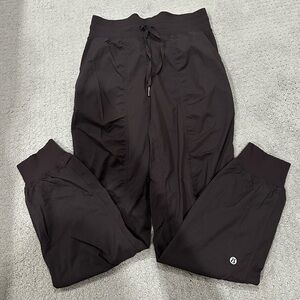 lululemon athletica brown joggers